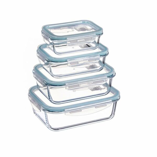 SET 4 TUPPERS 550ML